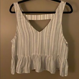 Sleeveless blouse